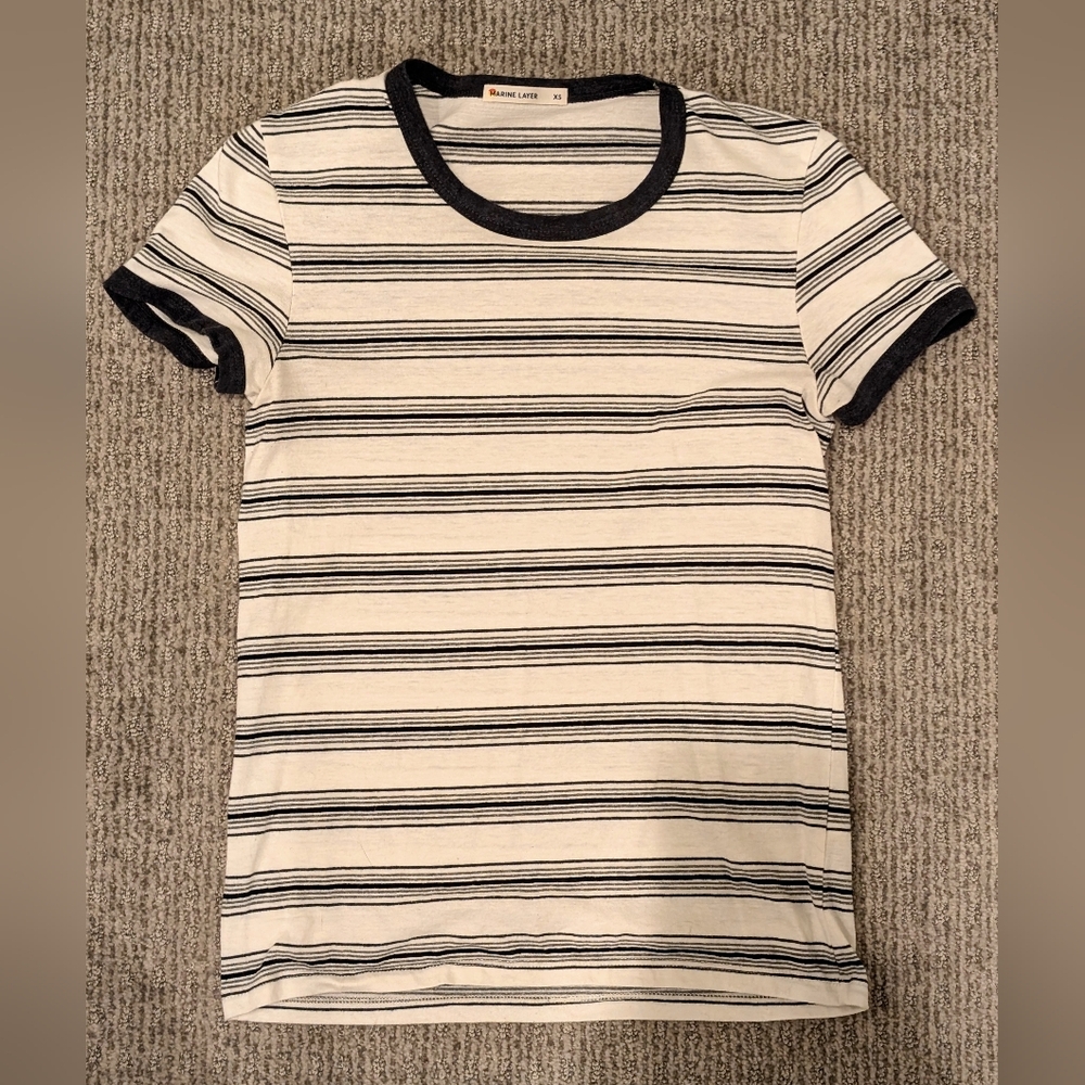 Marine Layer XS Striped T-Shirt